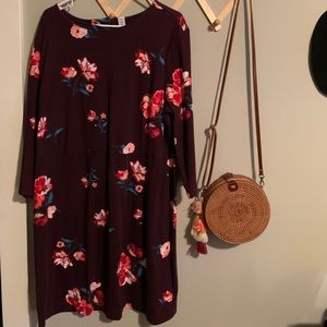 Beautiful xxl floral bodycon dress 🔥